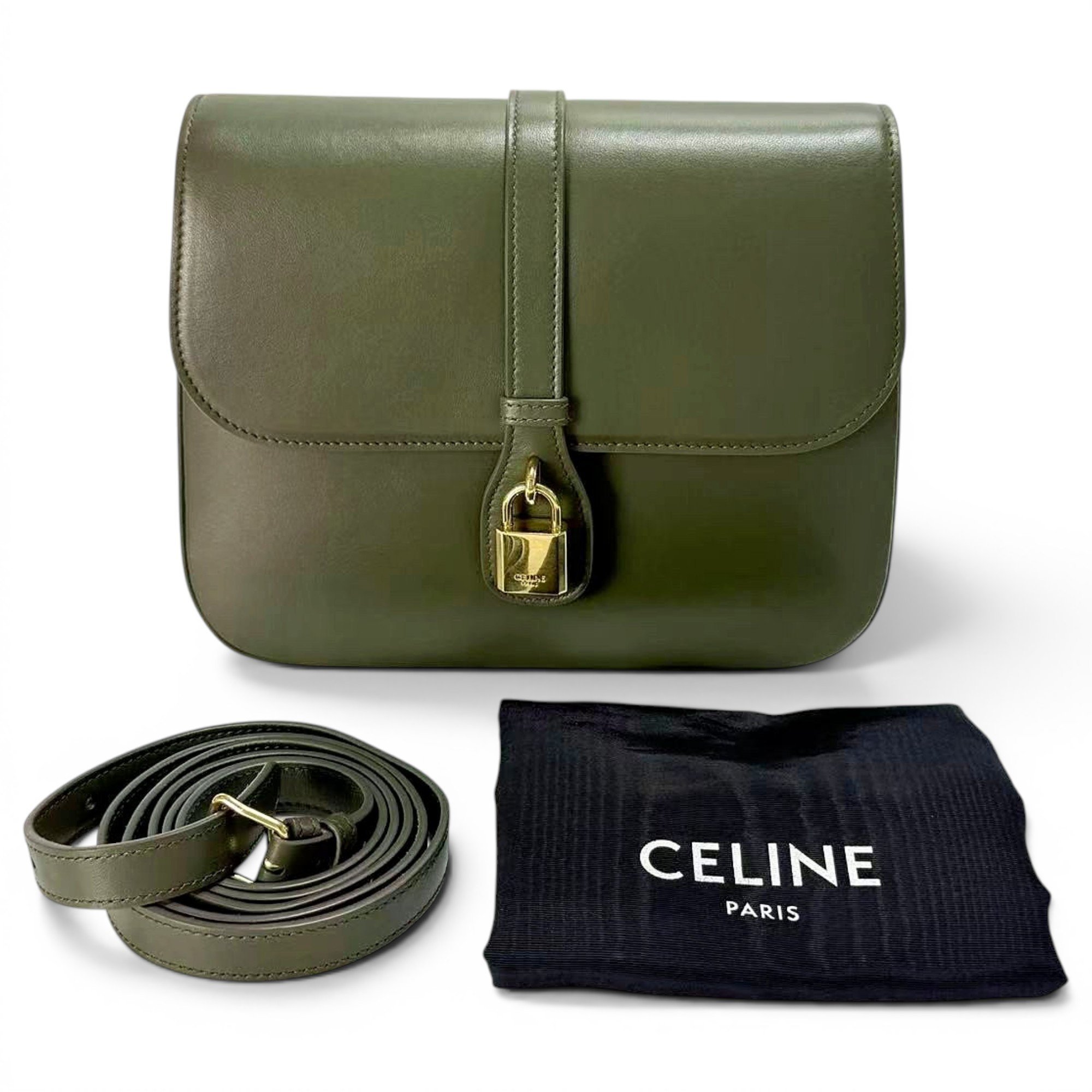 Celine Tabou leather handbag