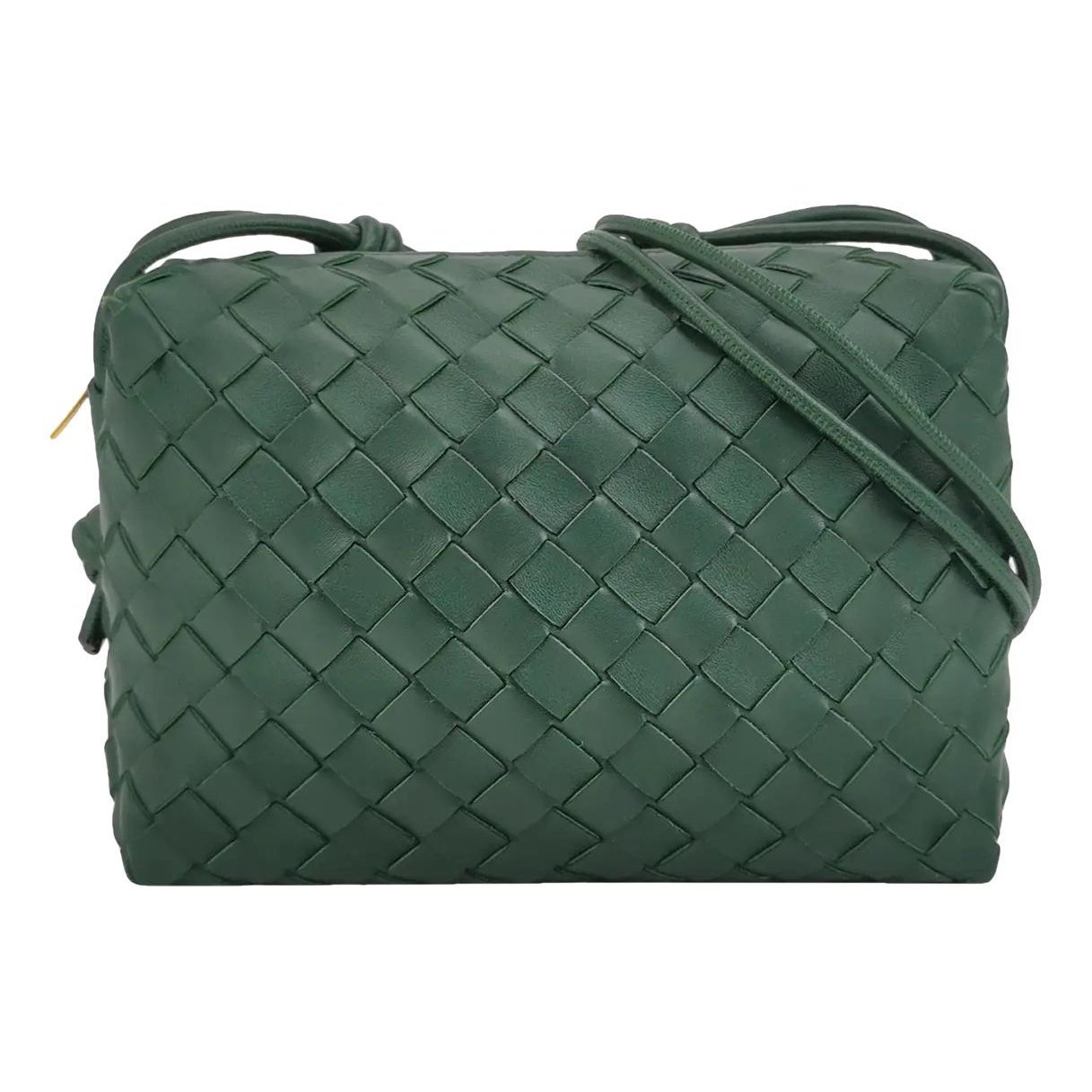 Loop leather crossbody bag