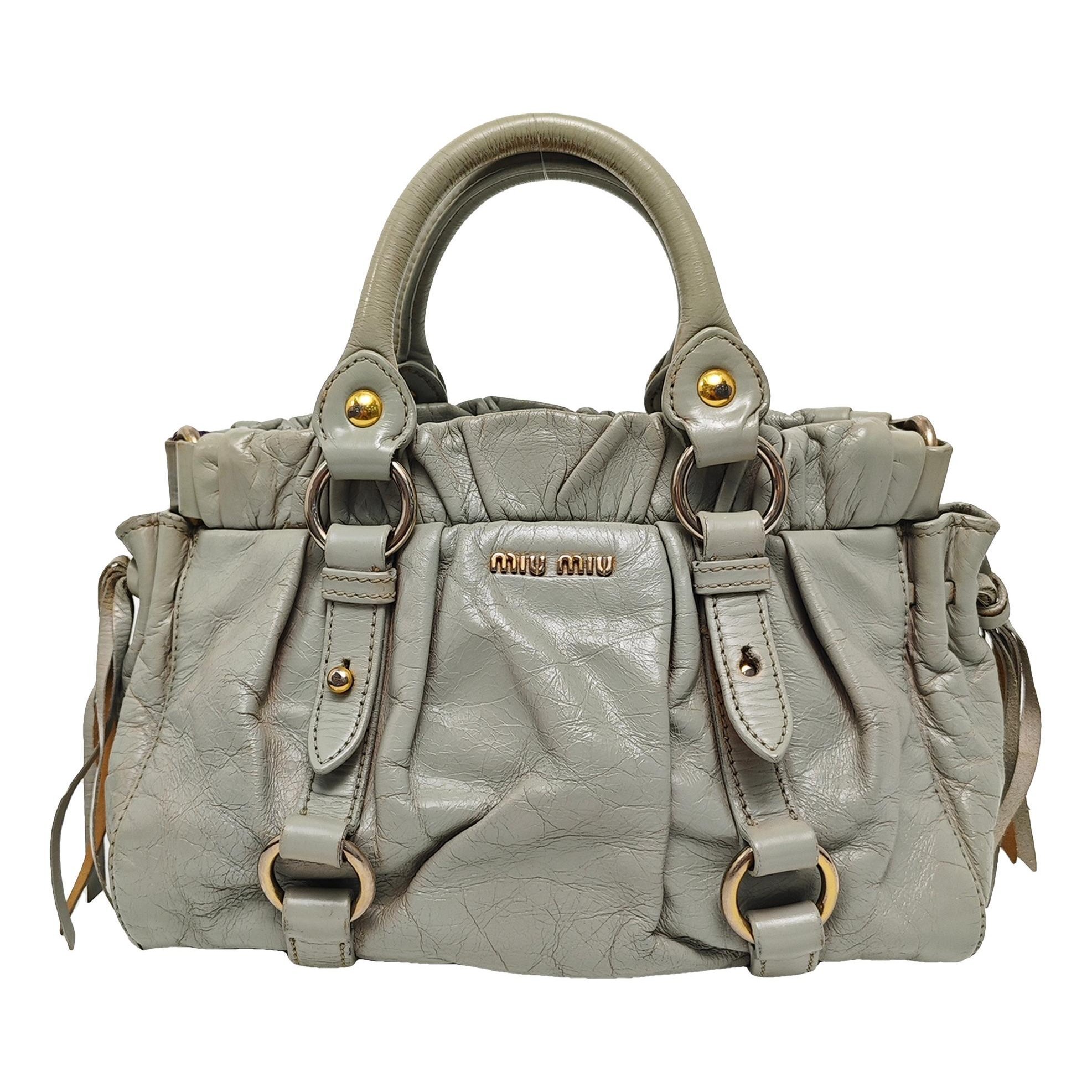 Vitello leather handbag