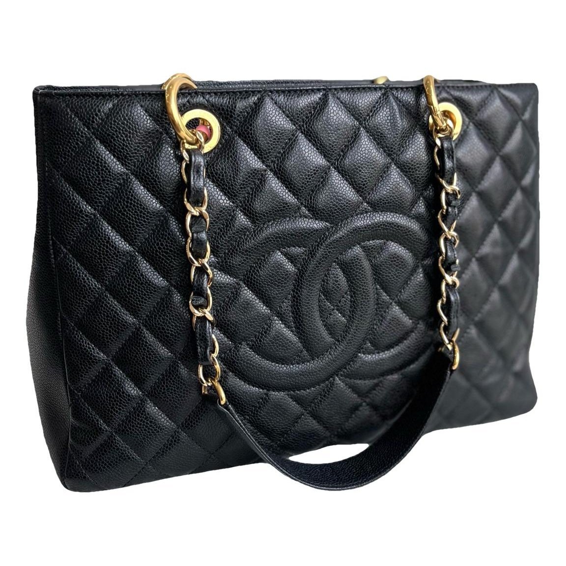 Grand shopping leather handbag
