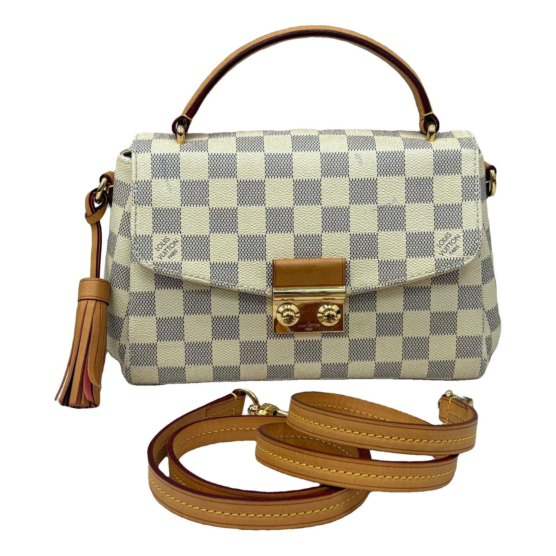 Croisette leather handbag