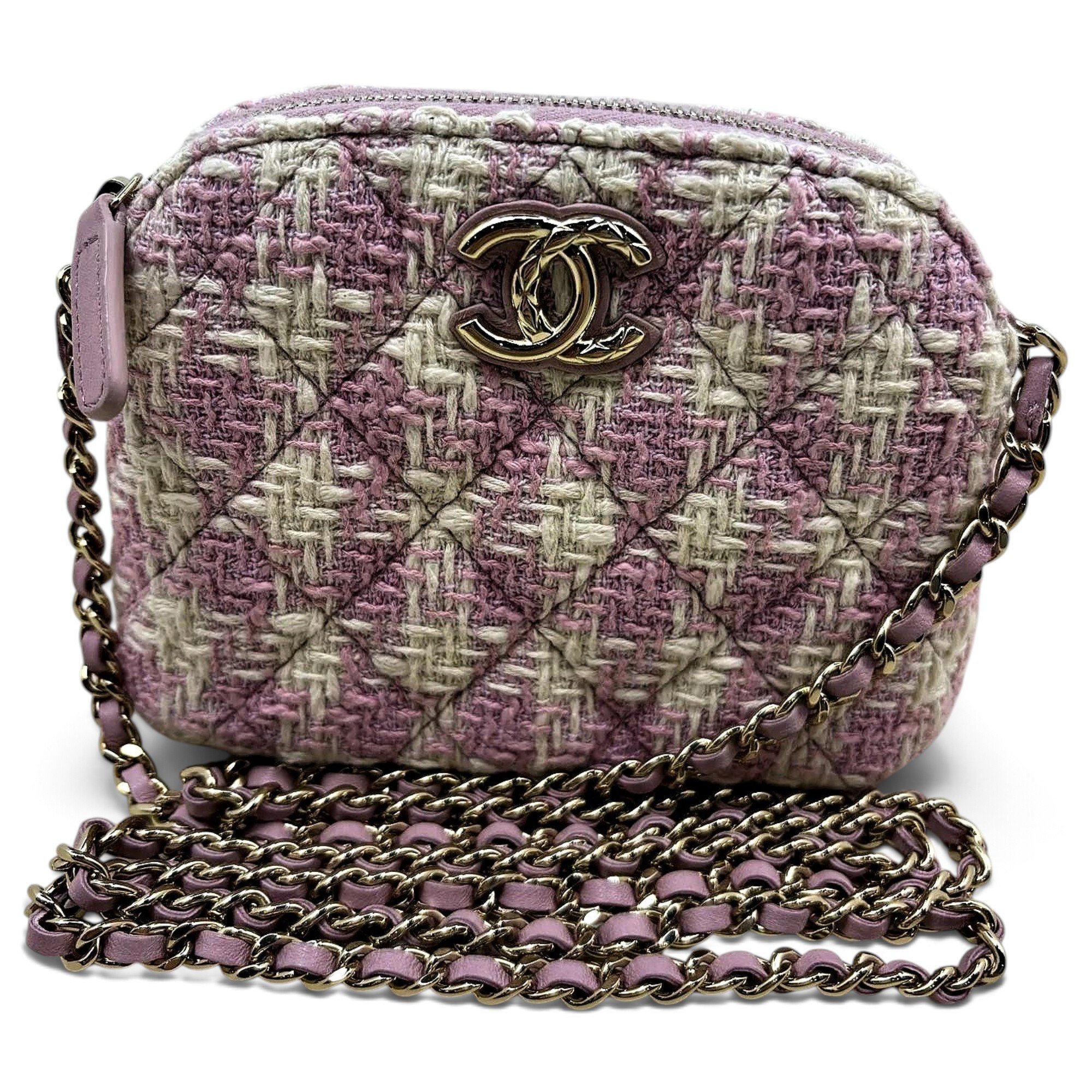 Tweed crossbody bag