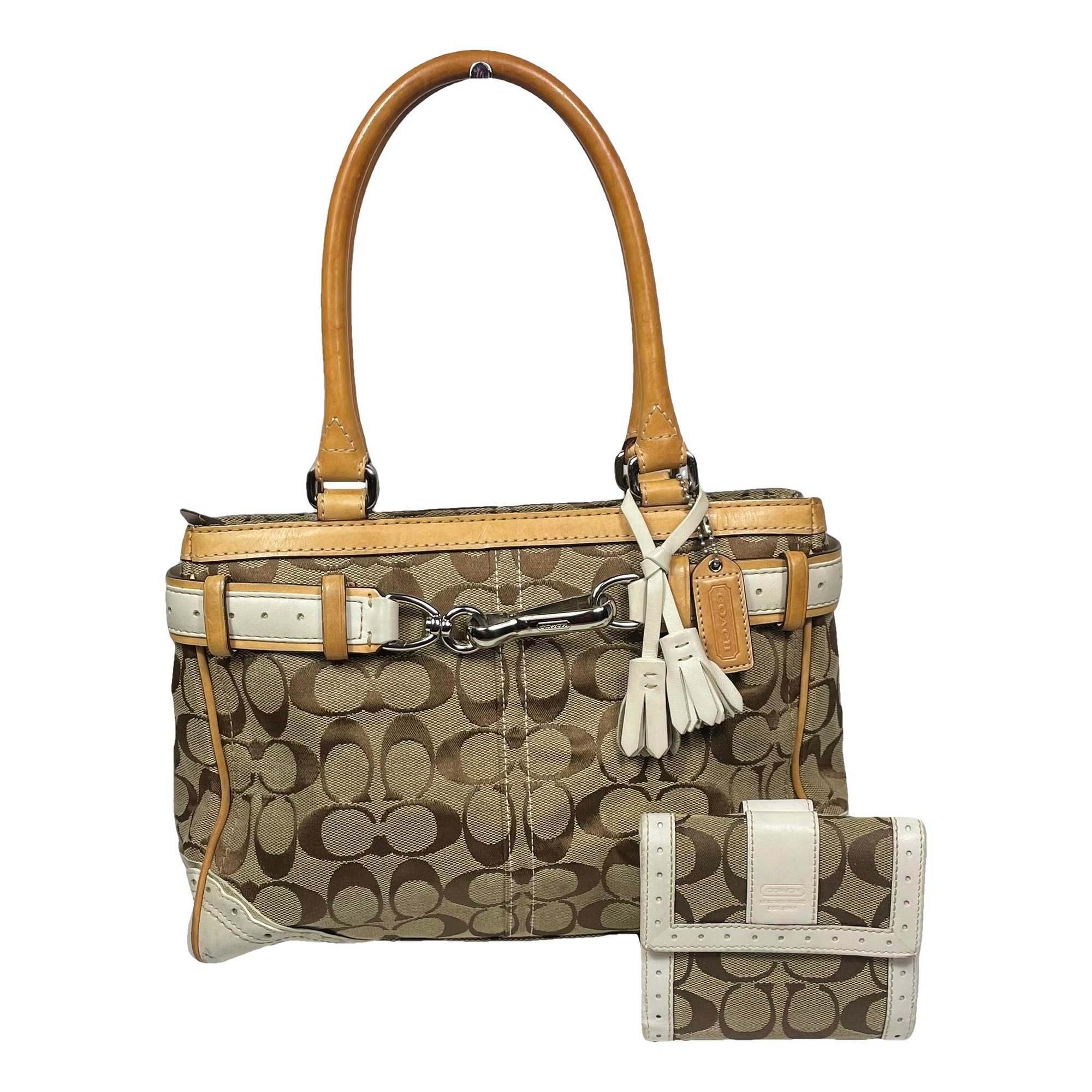 Signature Sufflette cloth satchel