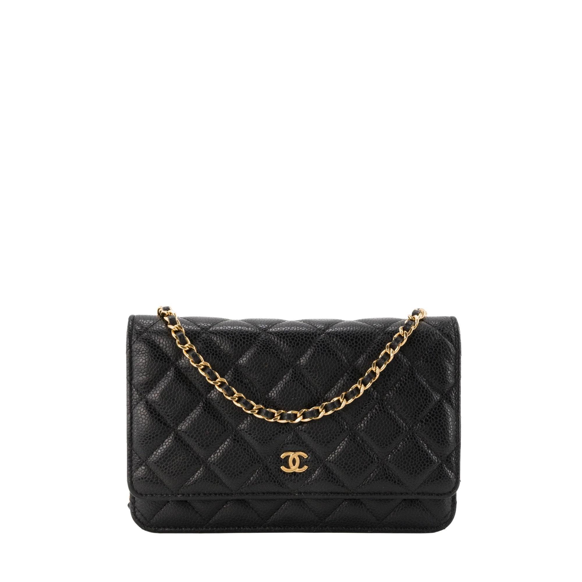 Wallet On Chain Timeless/Classique leather crossbody bag