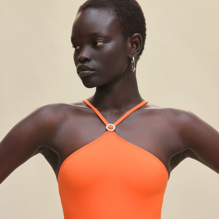Orange Pop Flore Swimsuit