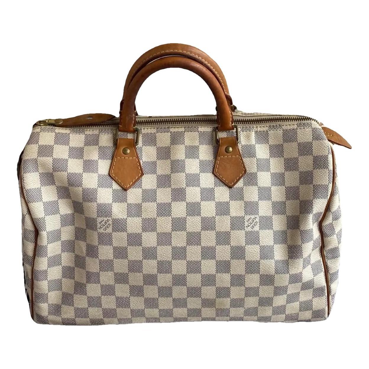 Speedy leather handbag