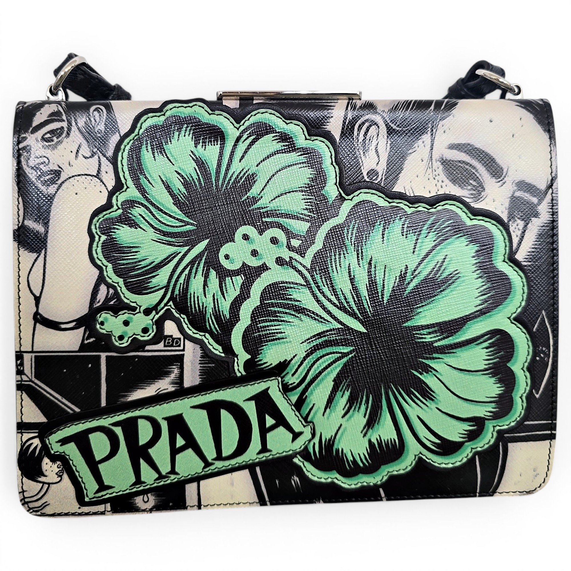 Leather crossbody bag