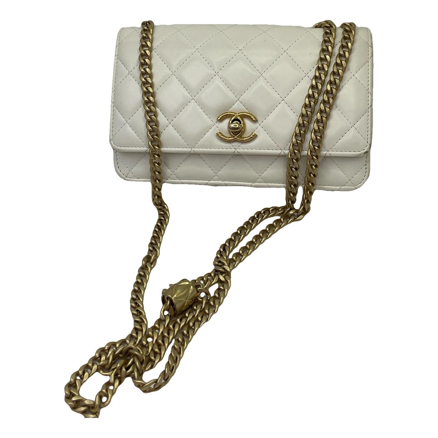 Wallet On Chain Timeless/Classique leather crossbody bag