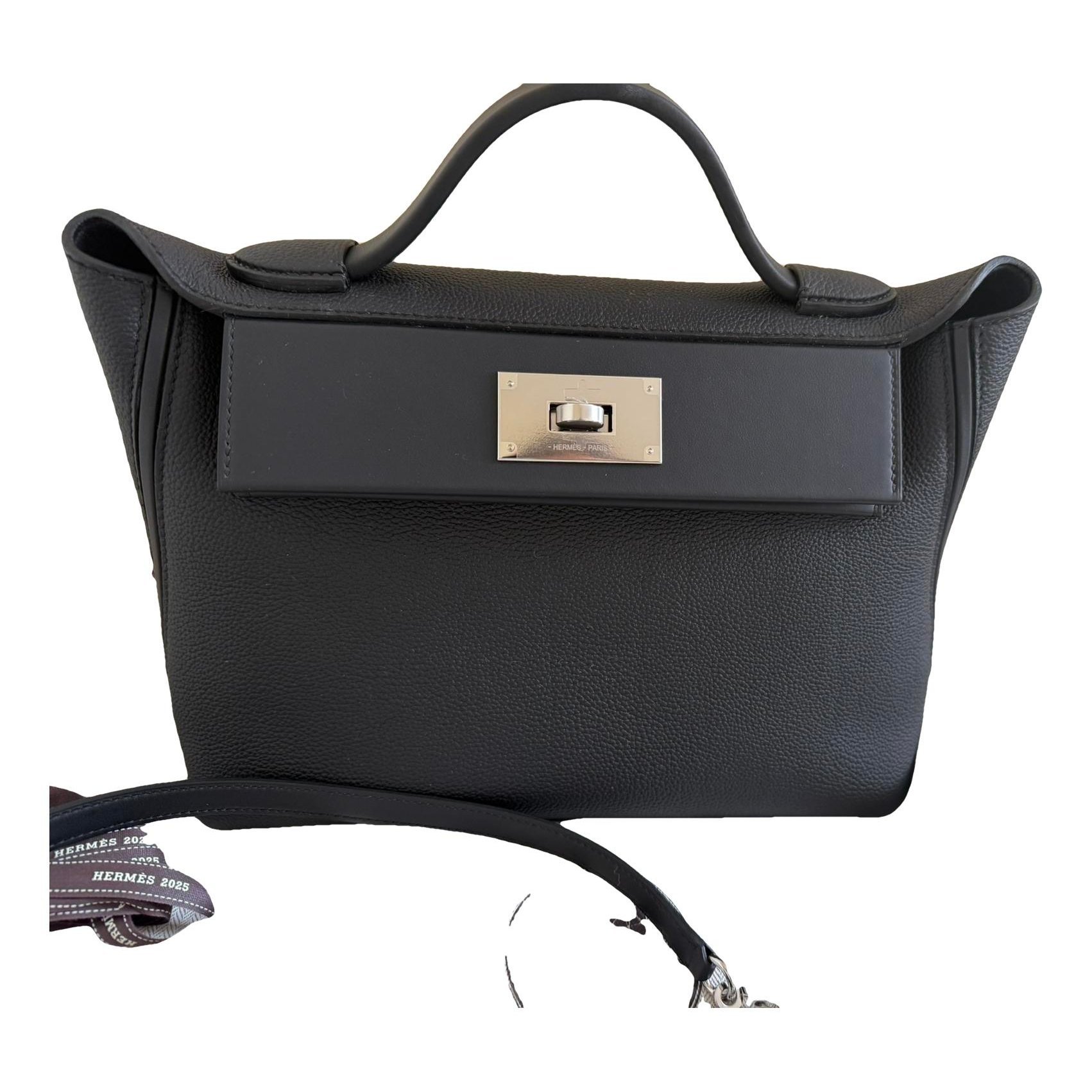 24/24 leather handbag
