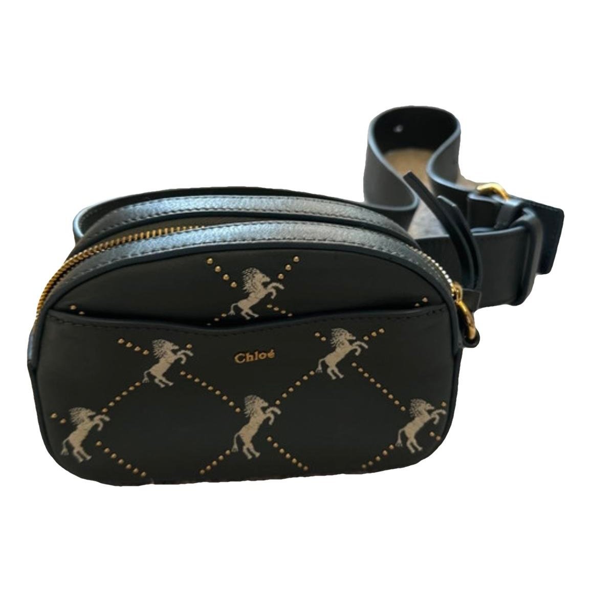 Leather mini bag