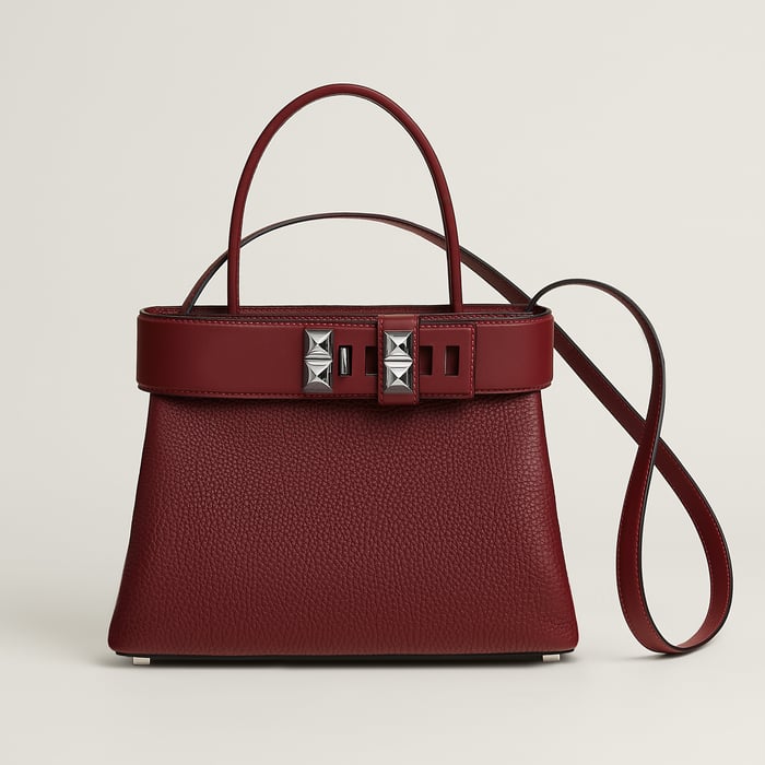 Rouge H Medor Clous Bag
