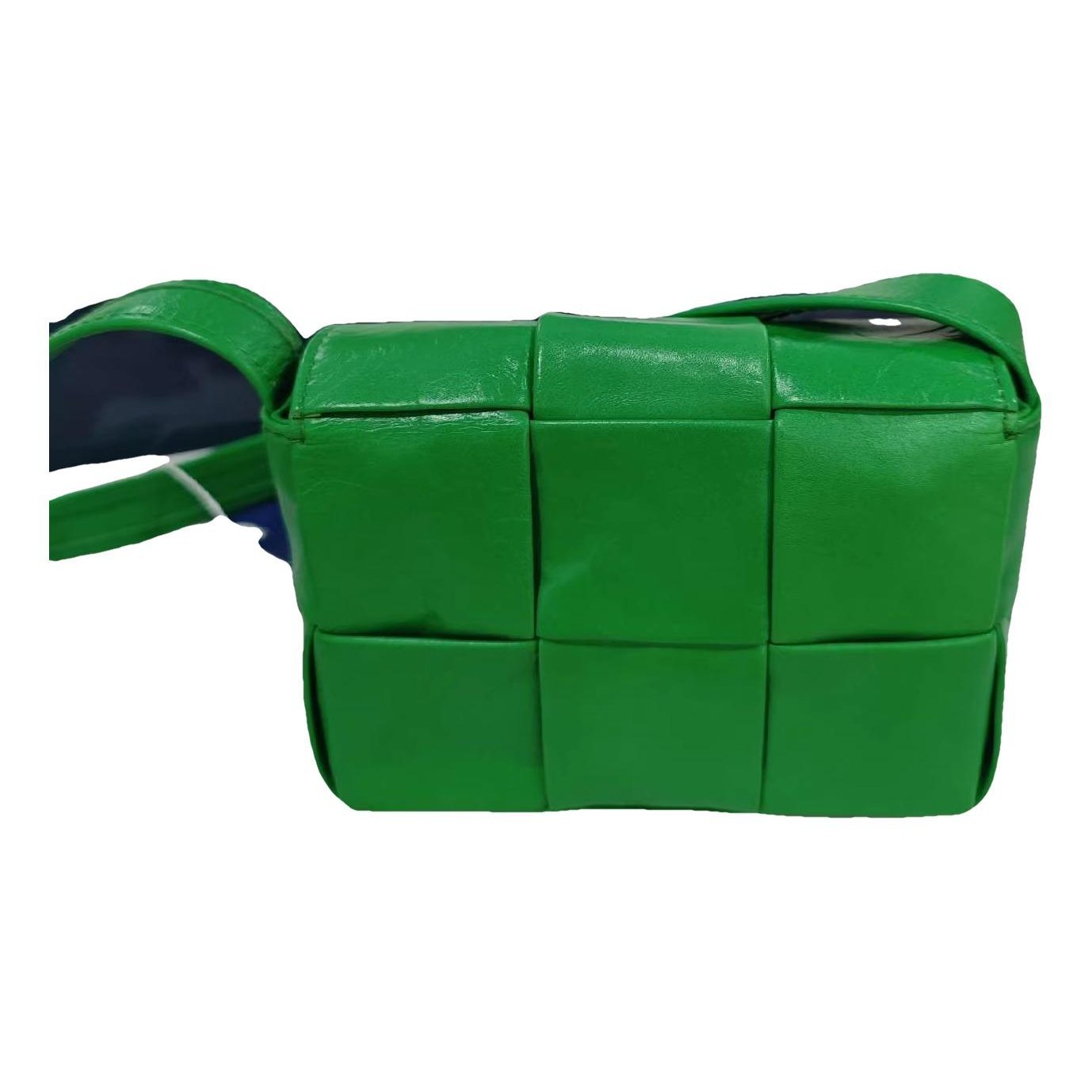 Cassette leather handbag