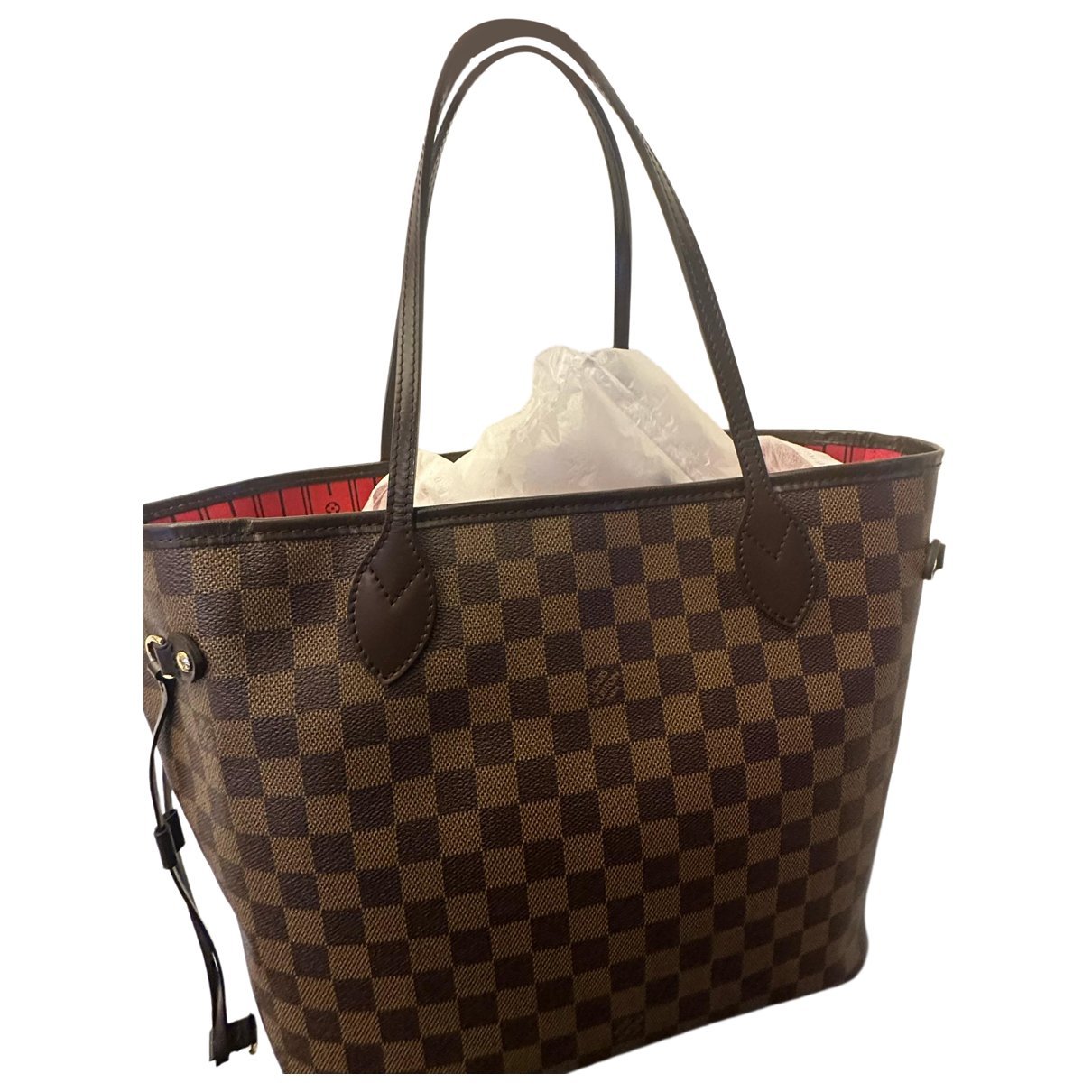 Neverfull leather tote