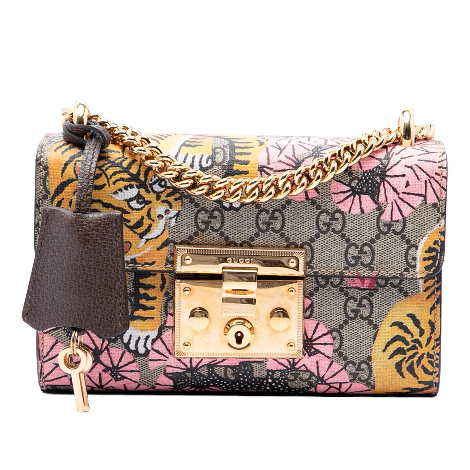 Padlock cloth crossbody bag