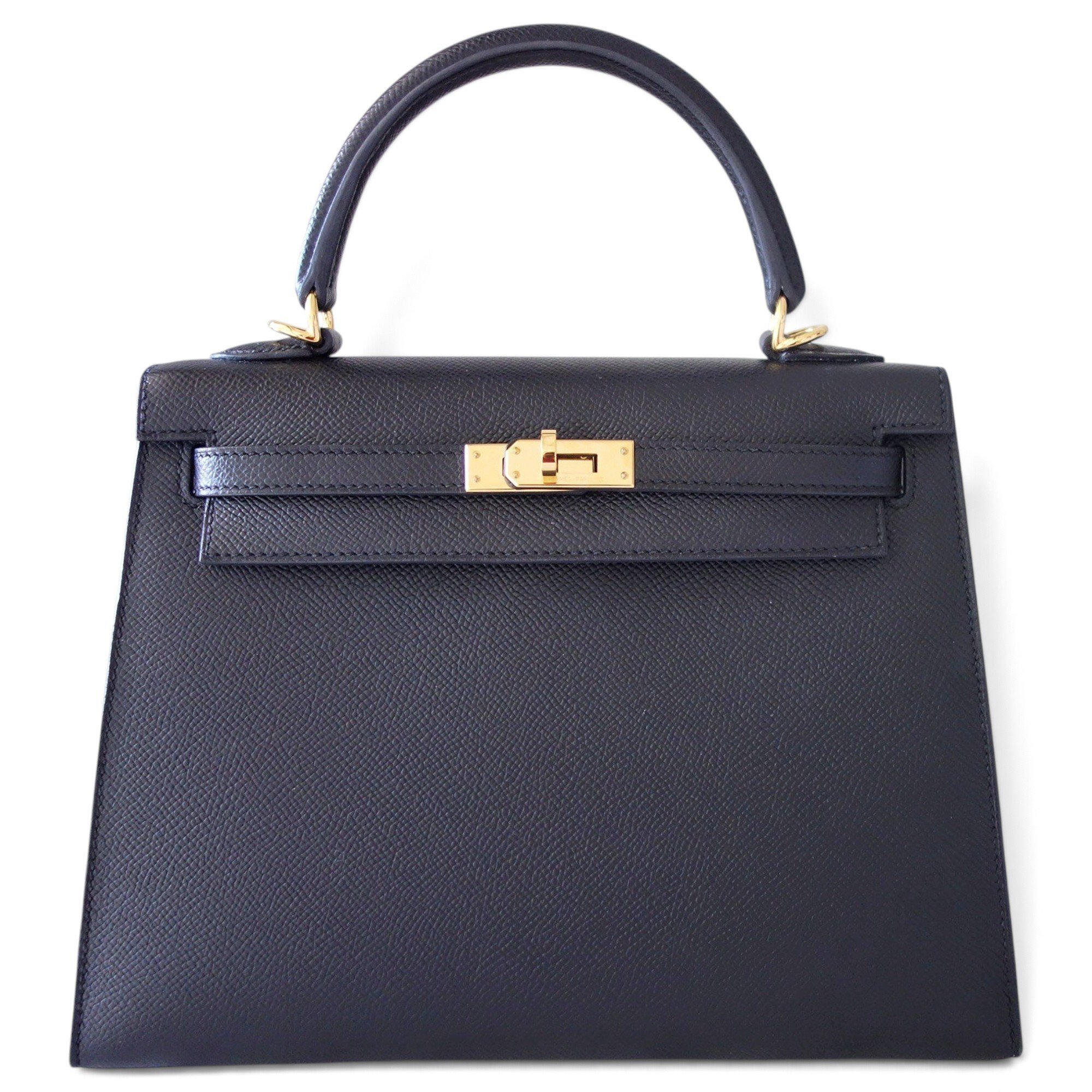 Kelly 25 leather handbag