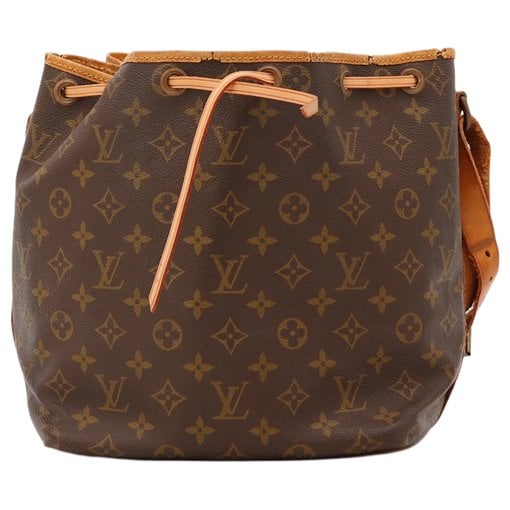 Petit Noé trunk leather handbag