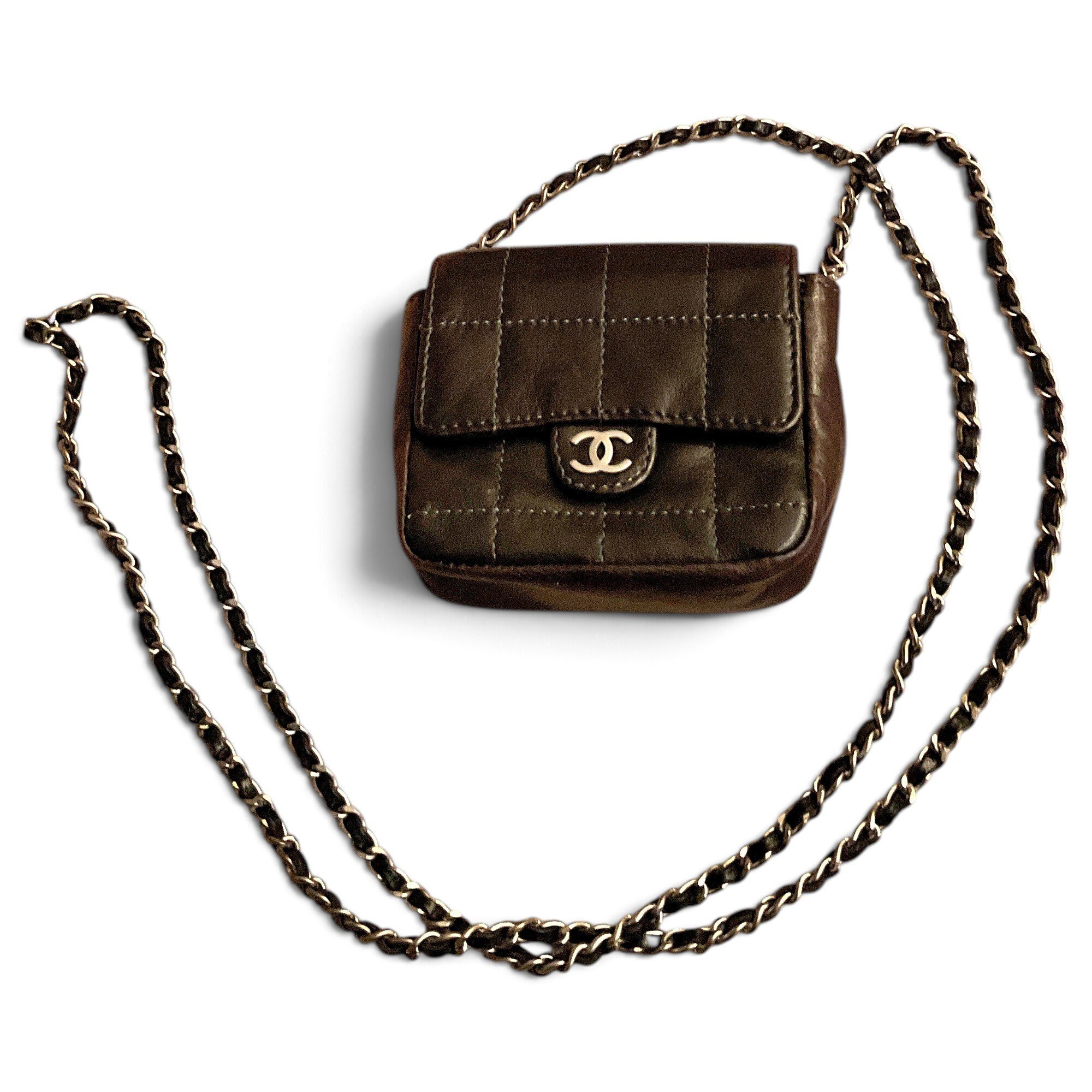 Leather mini bag