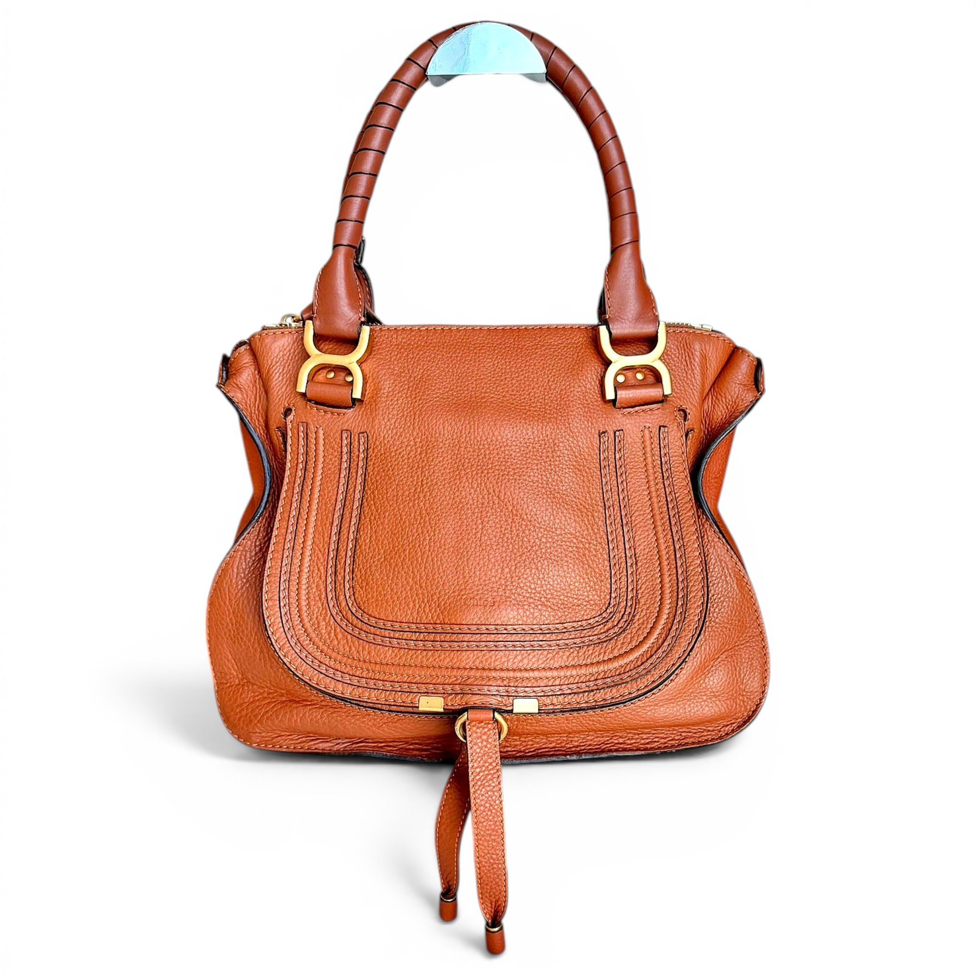 Marcie leather handbag