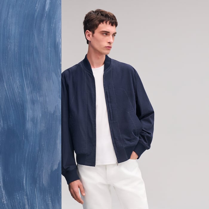Marine Rib-trim Jacket