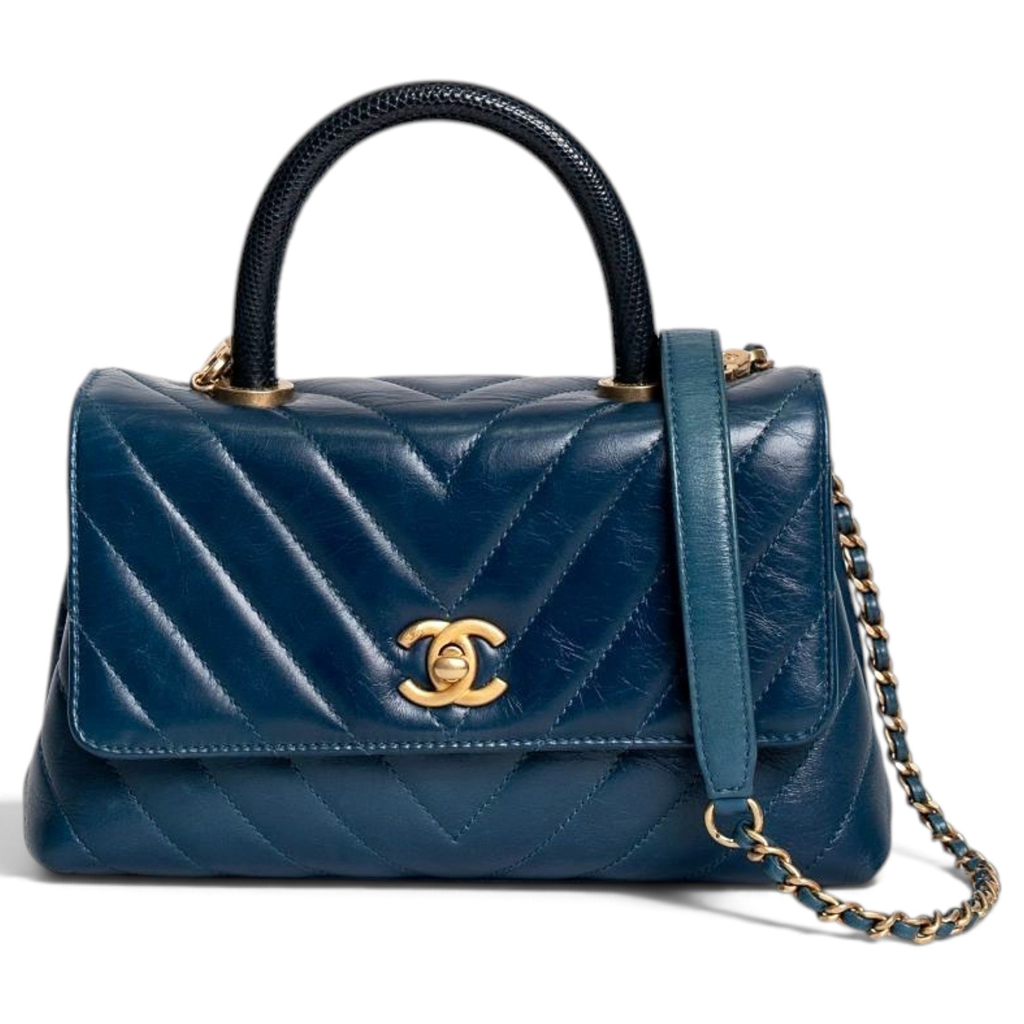 Timeless Classique Top Handle leather handbag