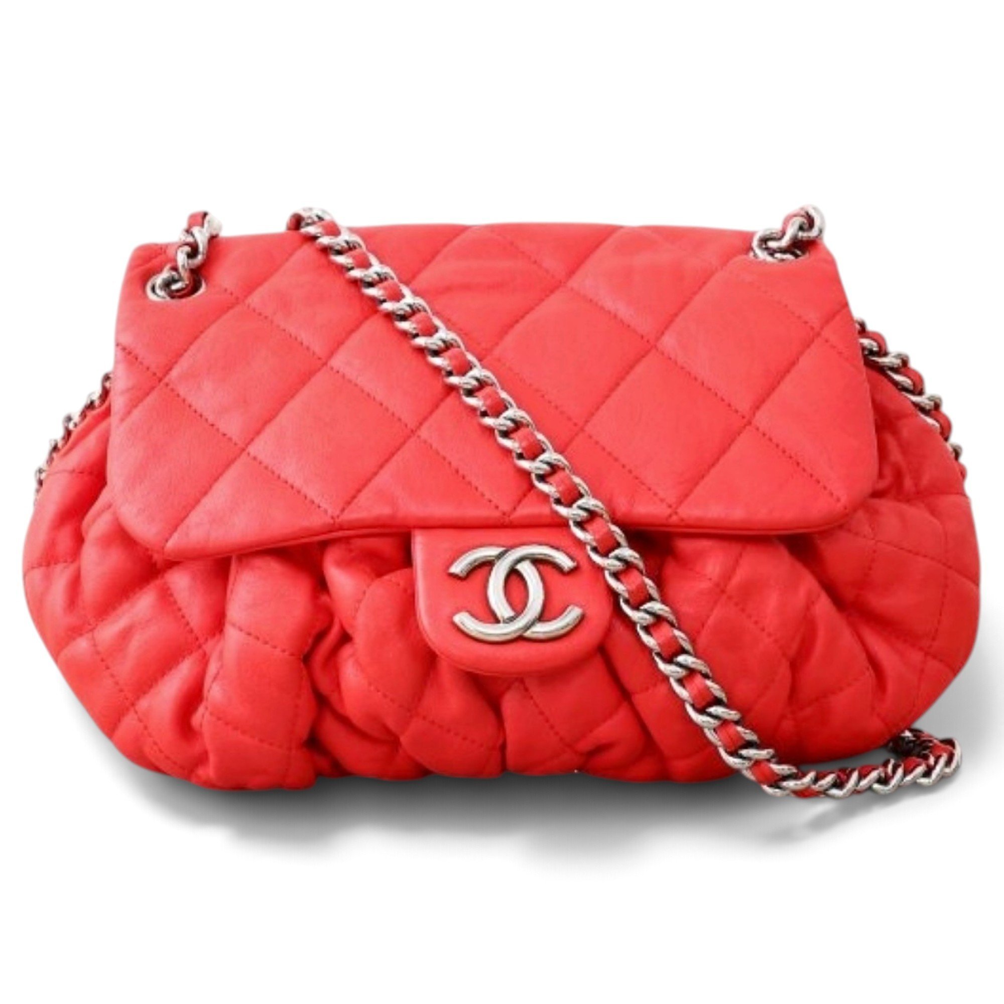 Chain Around leather handbag