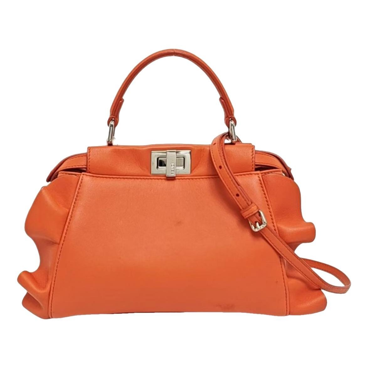 Peekaboo leather mini bag