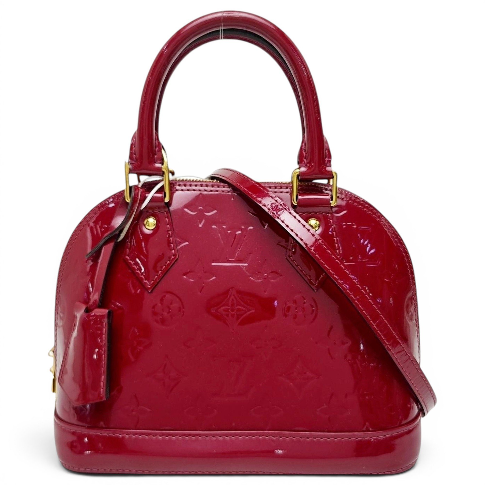 Alma patent leather handbag