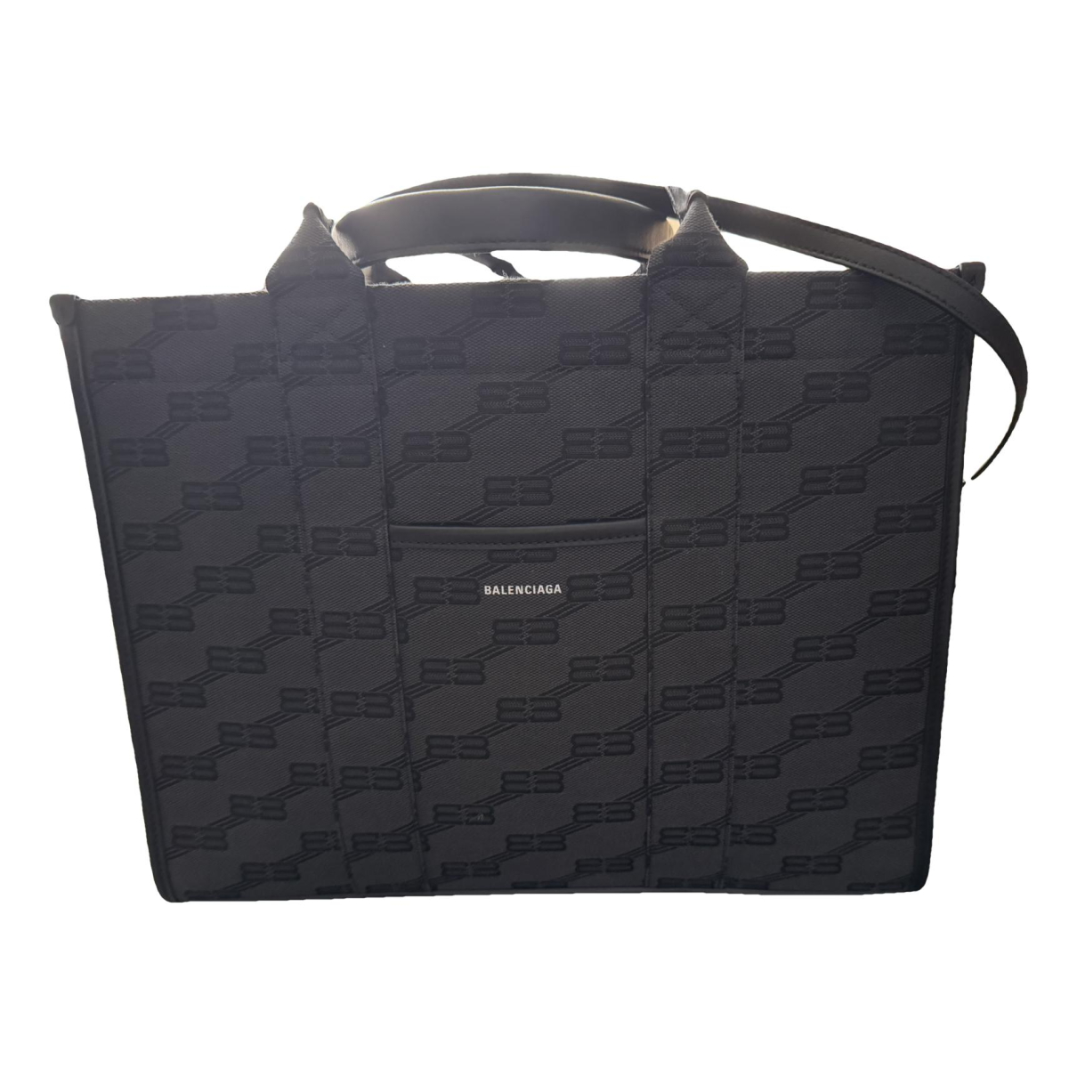 Hardware tweed bag