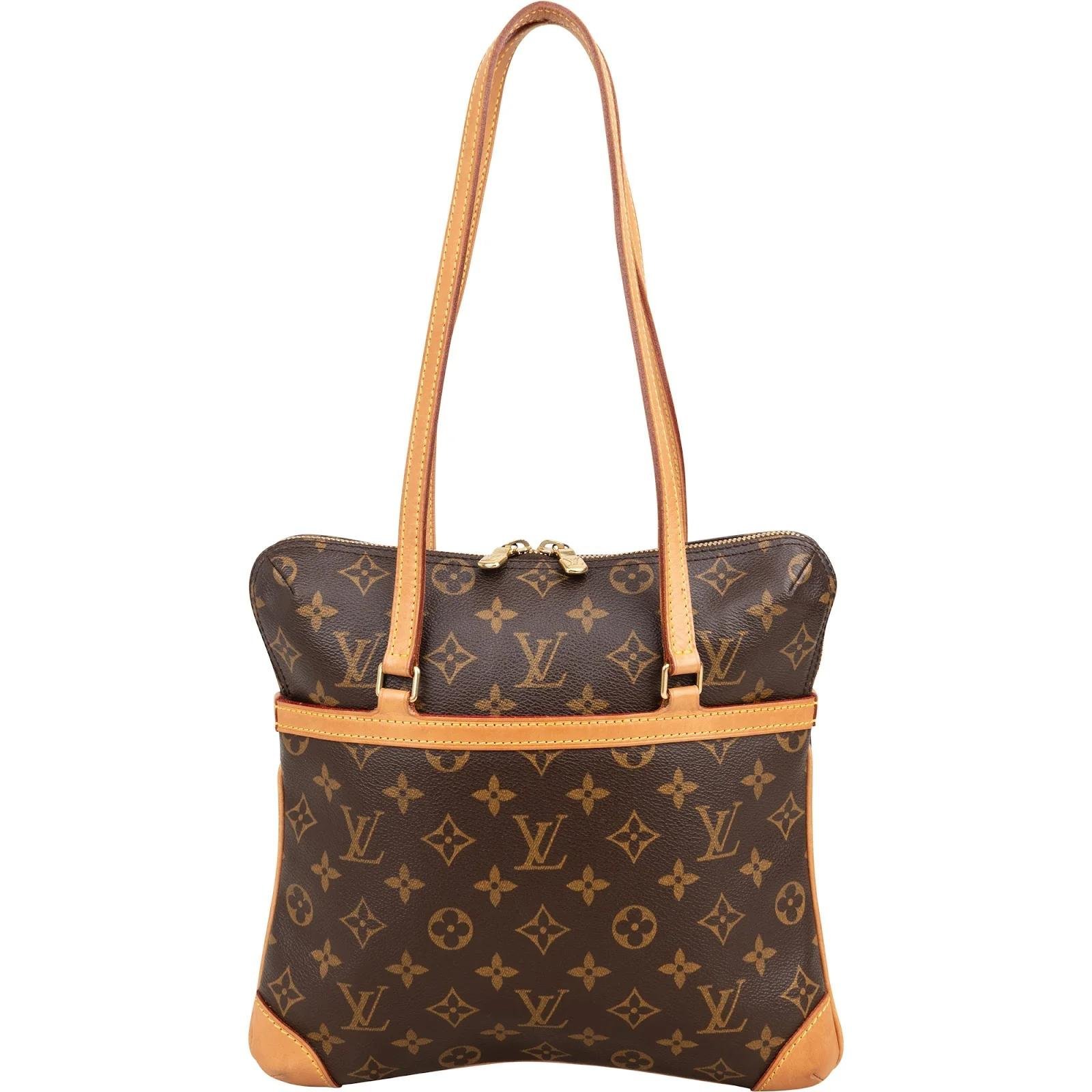 Coussin leather handbag