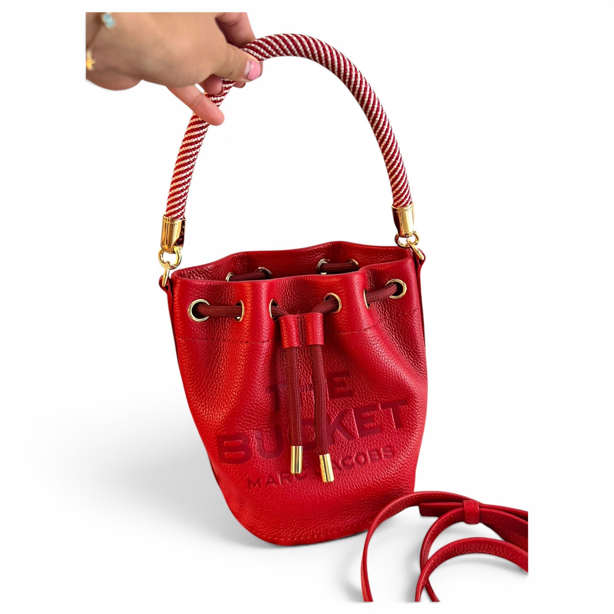 Leather crossbody bag