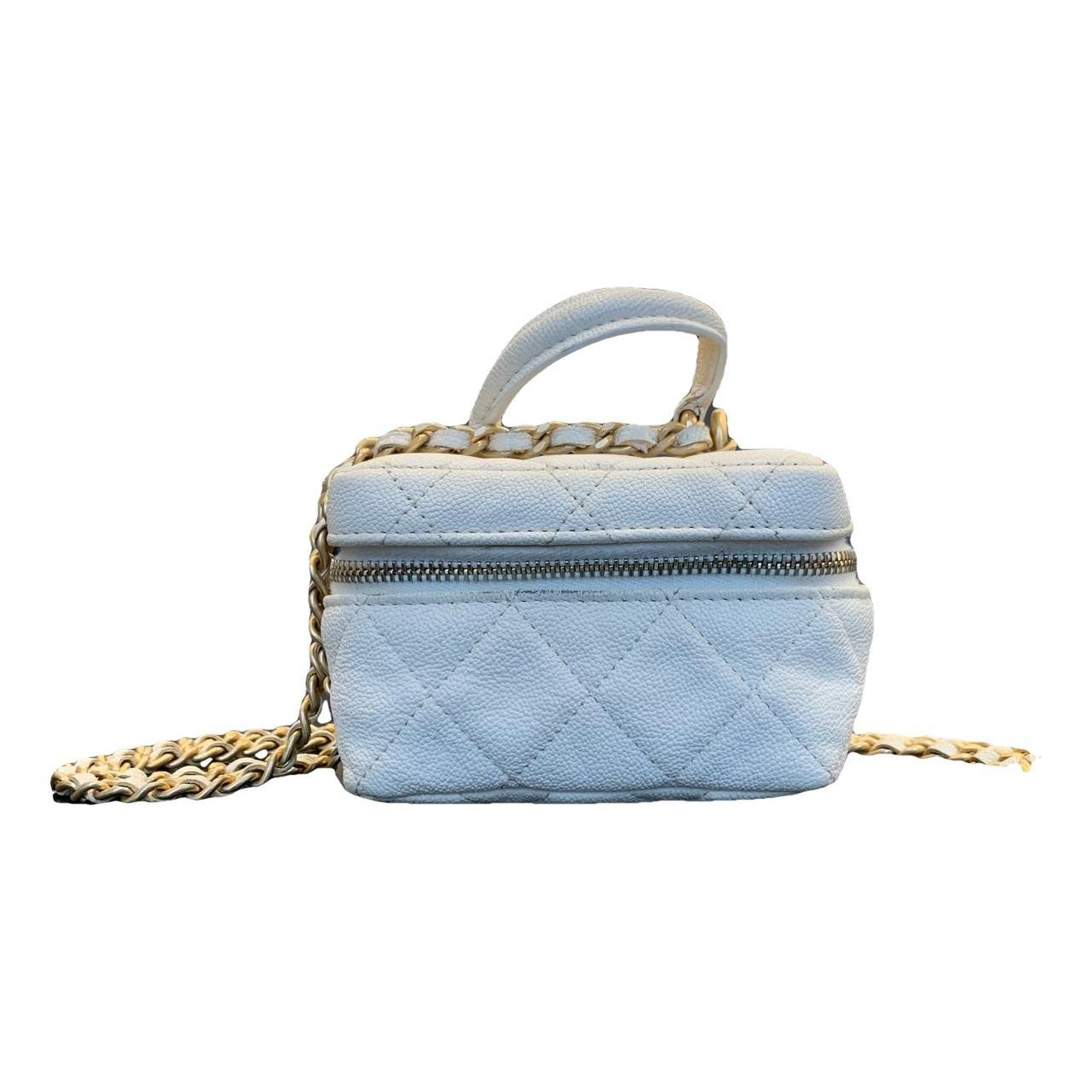 Trendy CC Vanity leather handbag