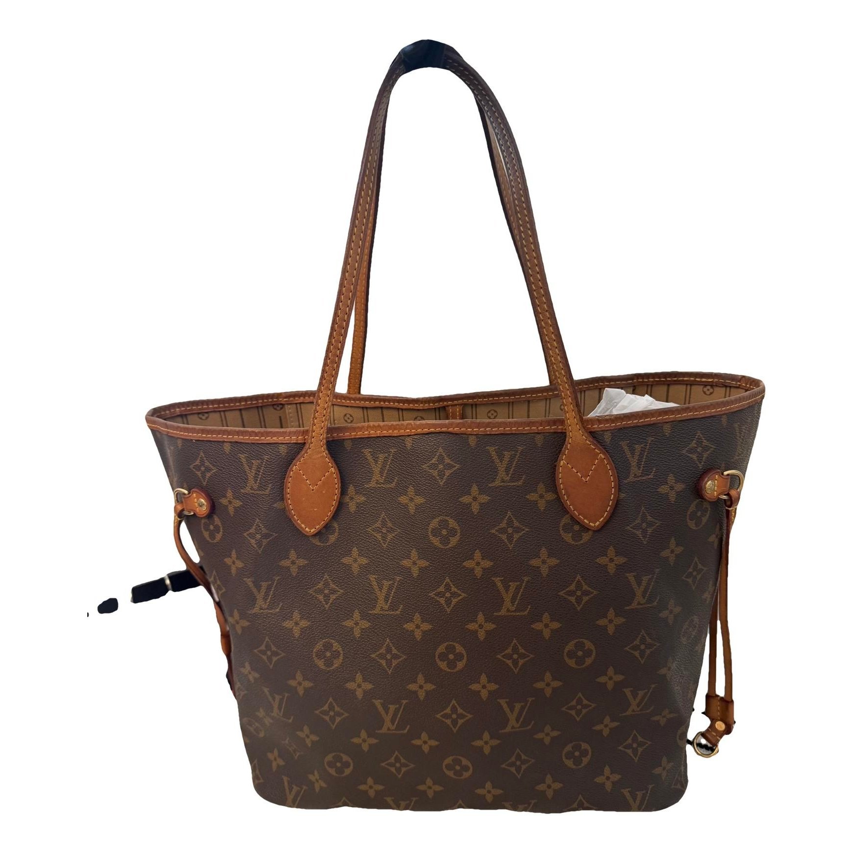 Neverfull leather tote