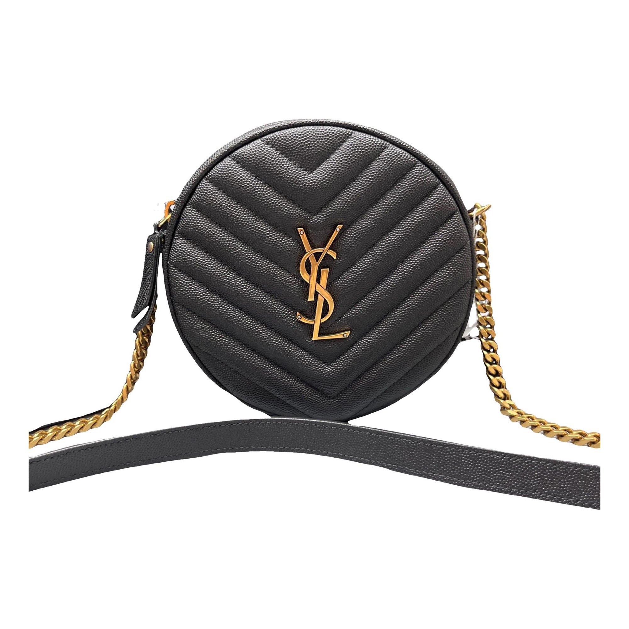 Vinyle leather crossbody bag