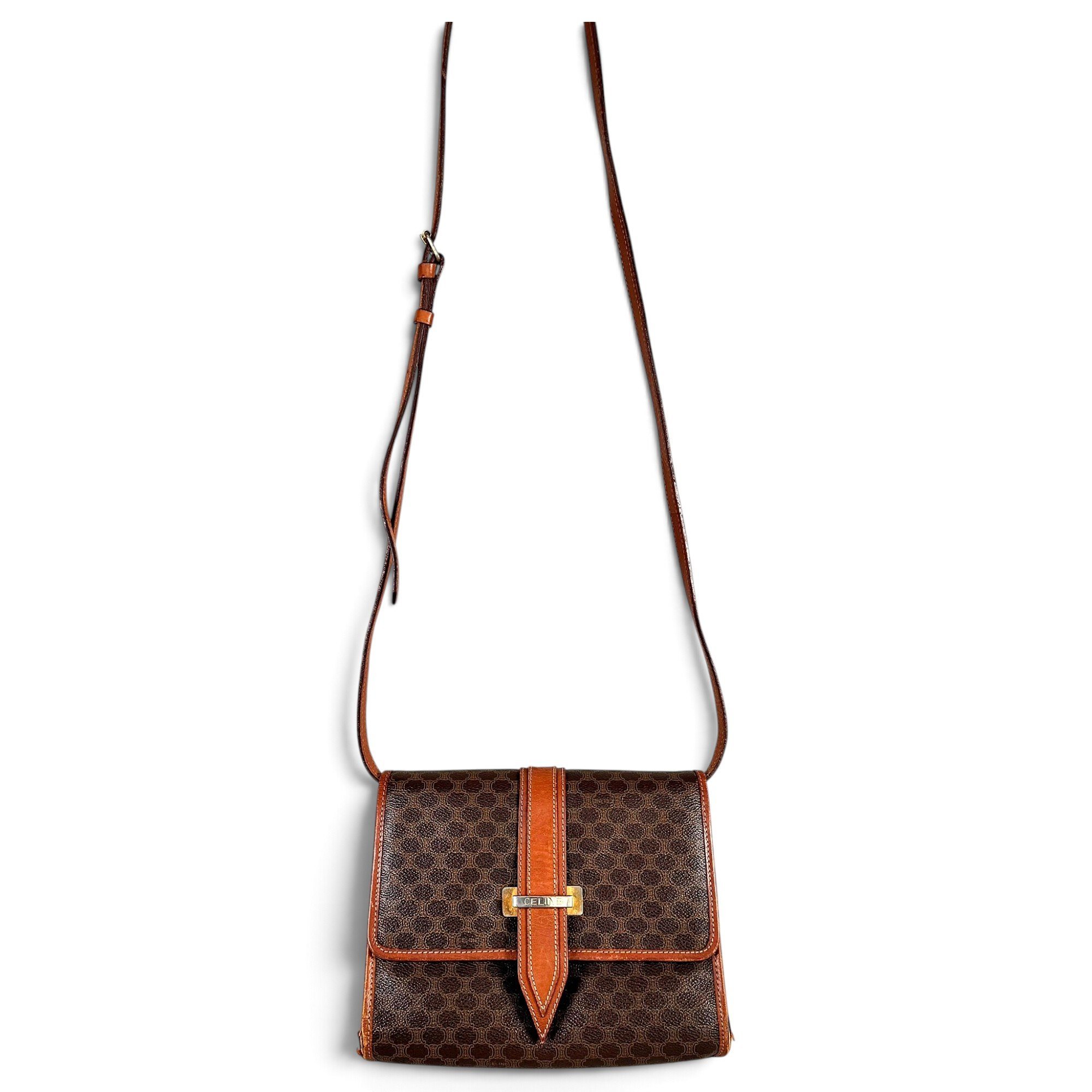 Celine Leather crossbody bag