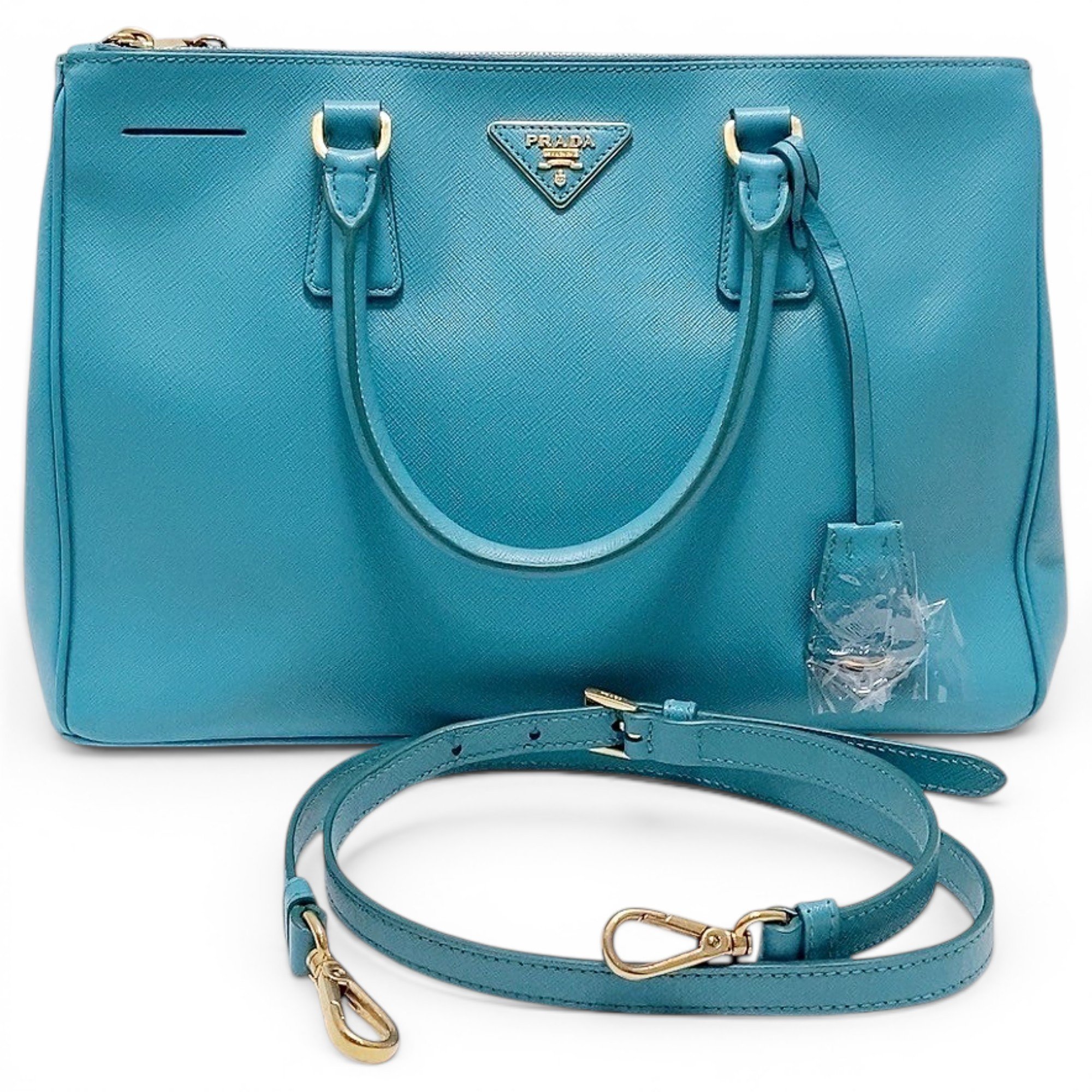 Galleria leather handbag