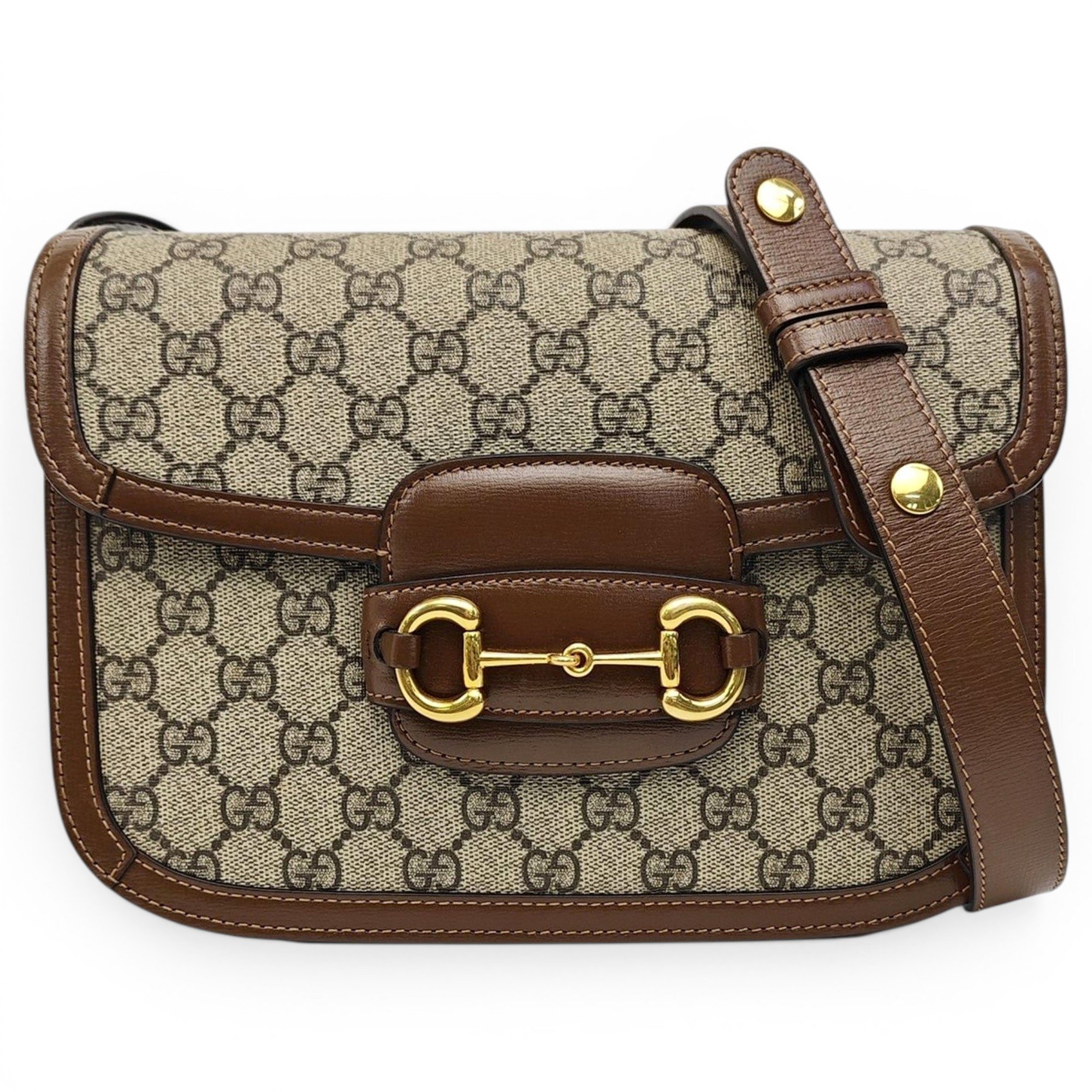 Handle Horsebit 1955 leather handbag