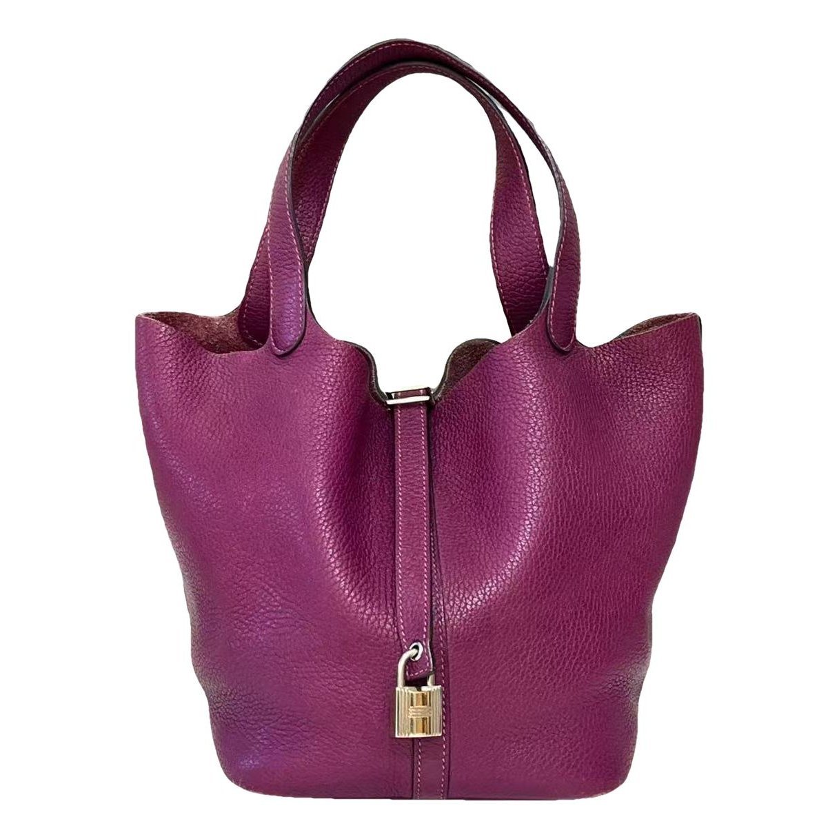 Hermes Picotin leather tote