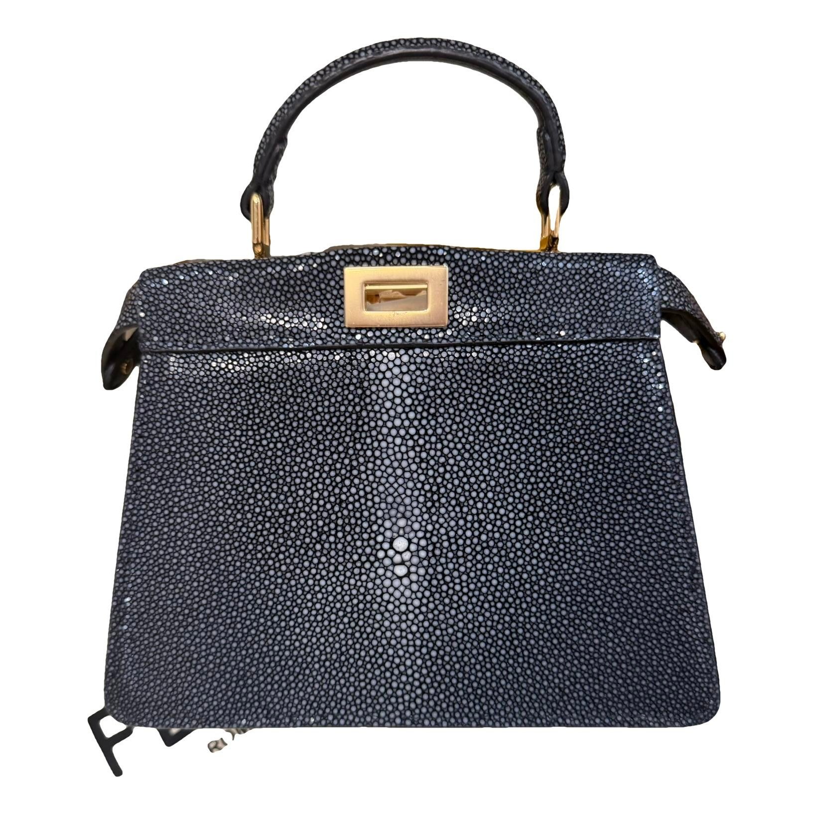 Peekaboo IseeU exotic leathers handbag