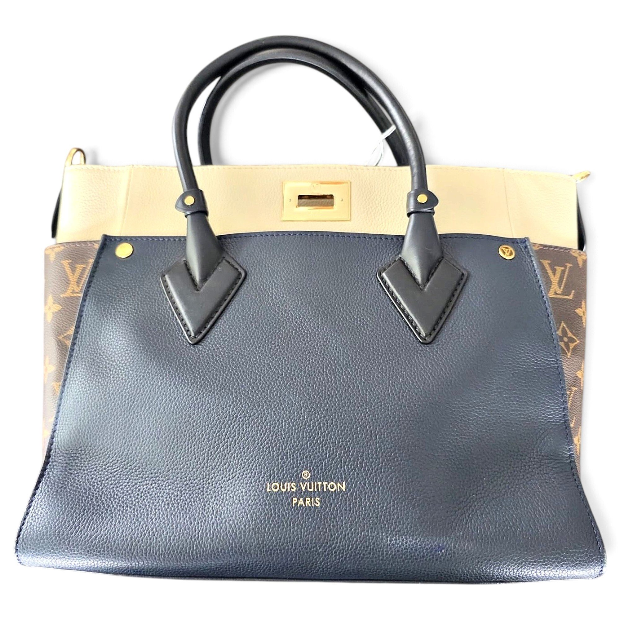 On My Side leather tote