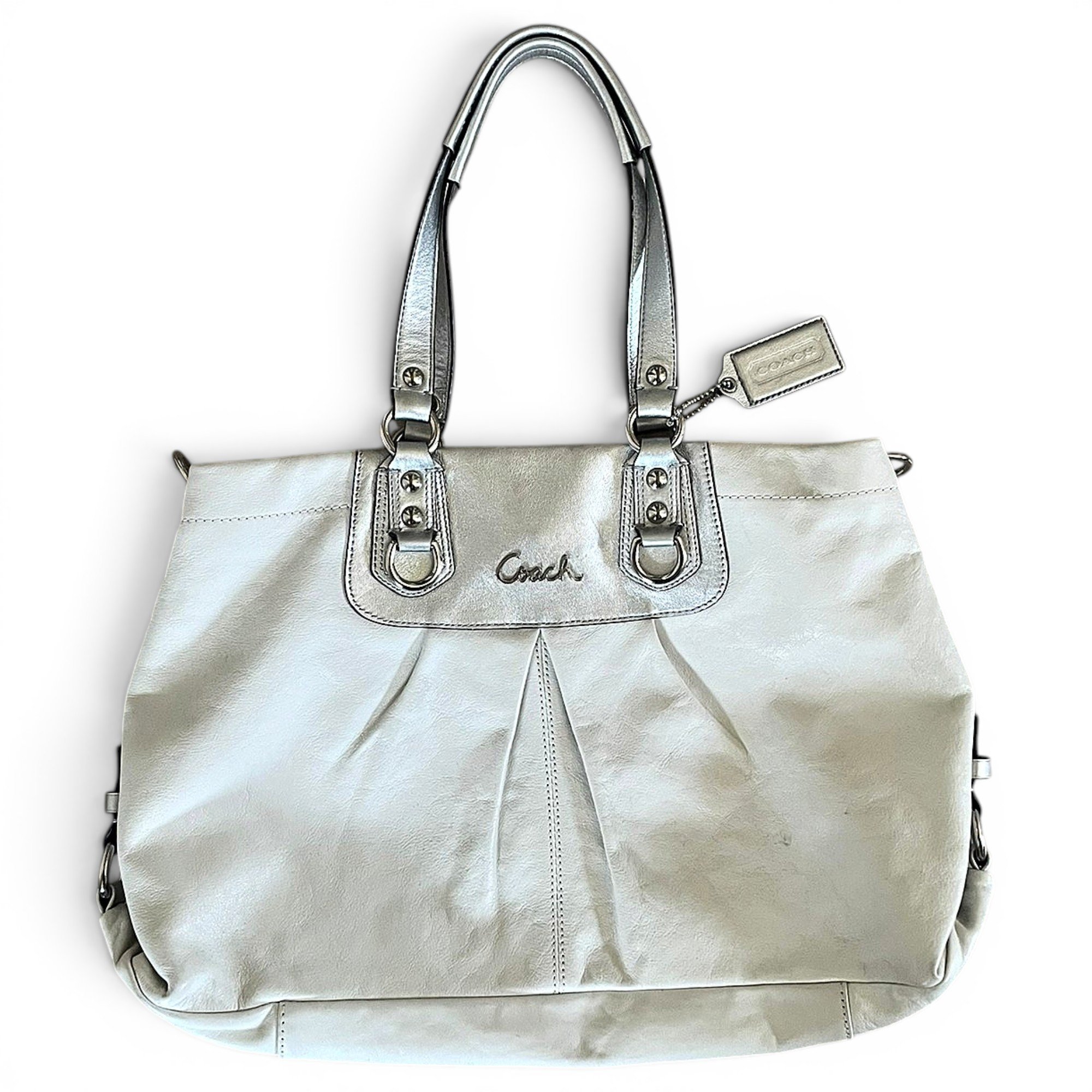 Leather handbag