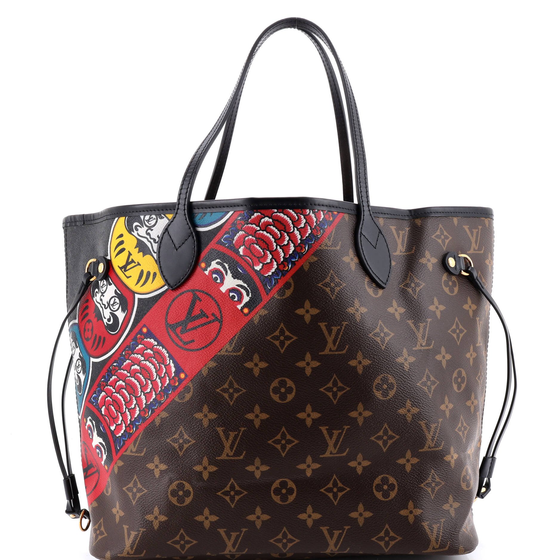 Louis Vuitton Neverfull NM Tote Limited Edition Kabuki Monogram Canvas MM