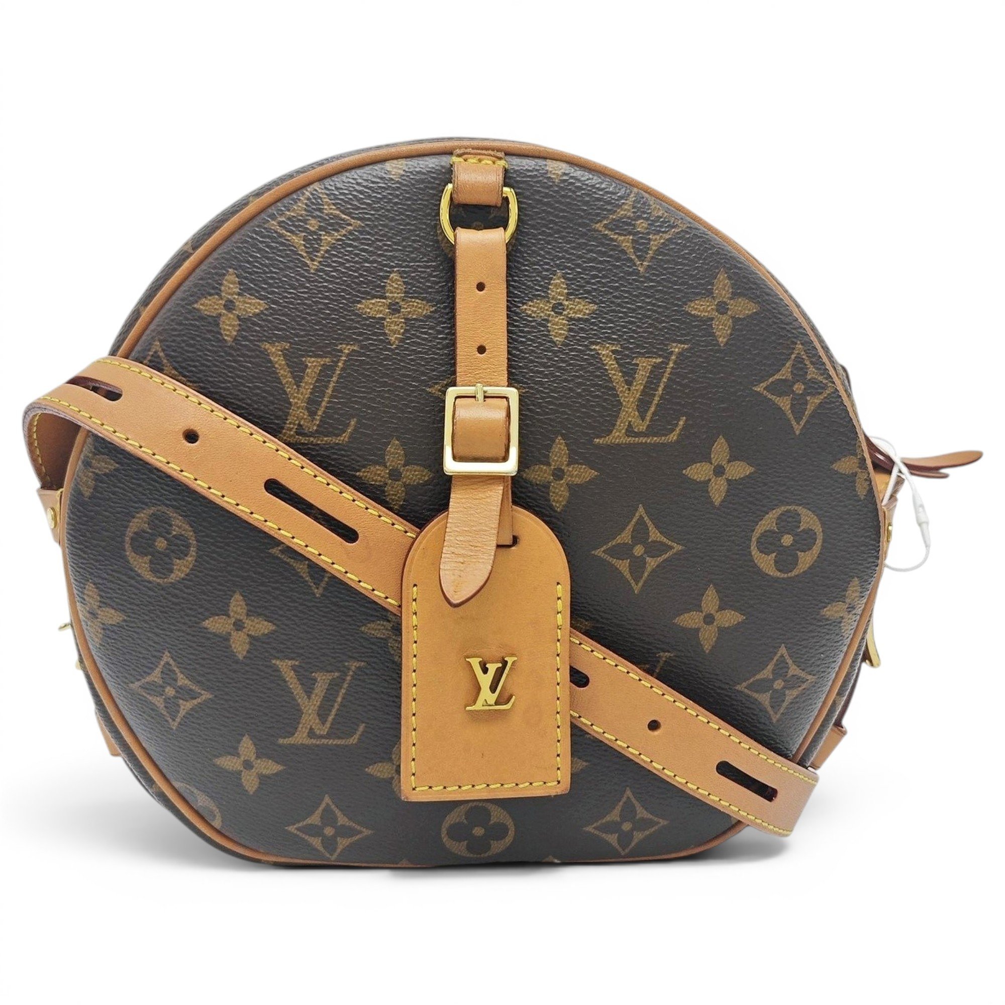 Micro boite chapeau leather handbag
