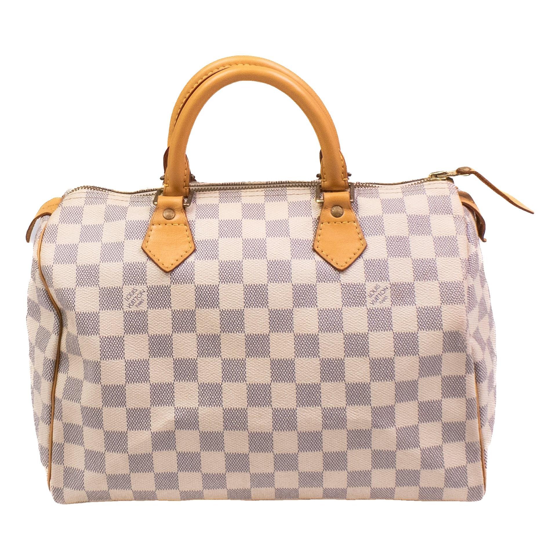 Speedy leather handbag