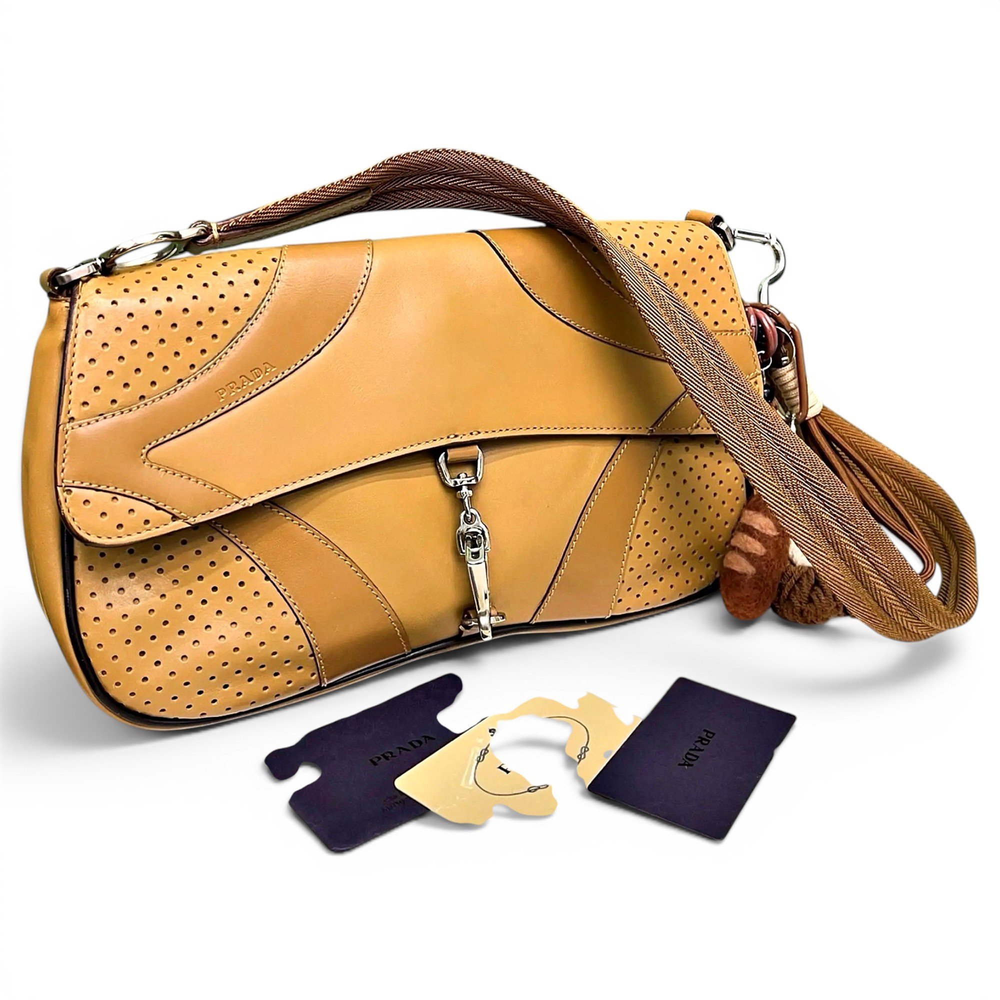 Leather handbag