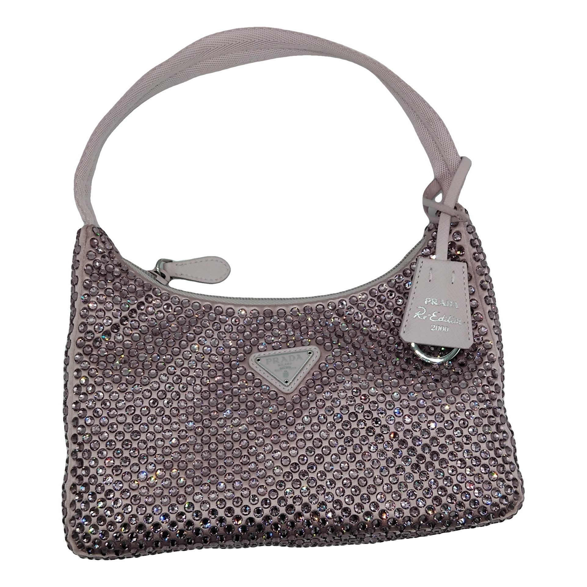 Re-Edition 2000 silk handbag