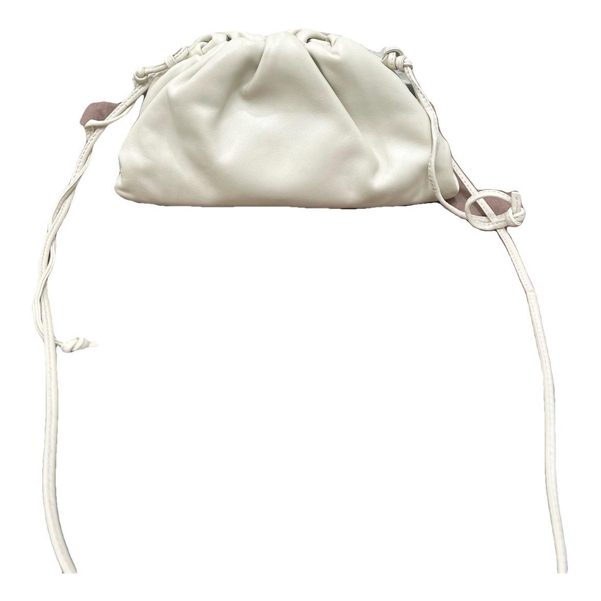 Pouch leather handbag