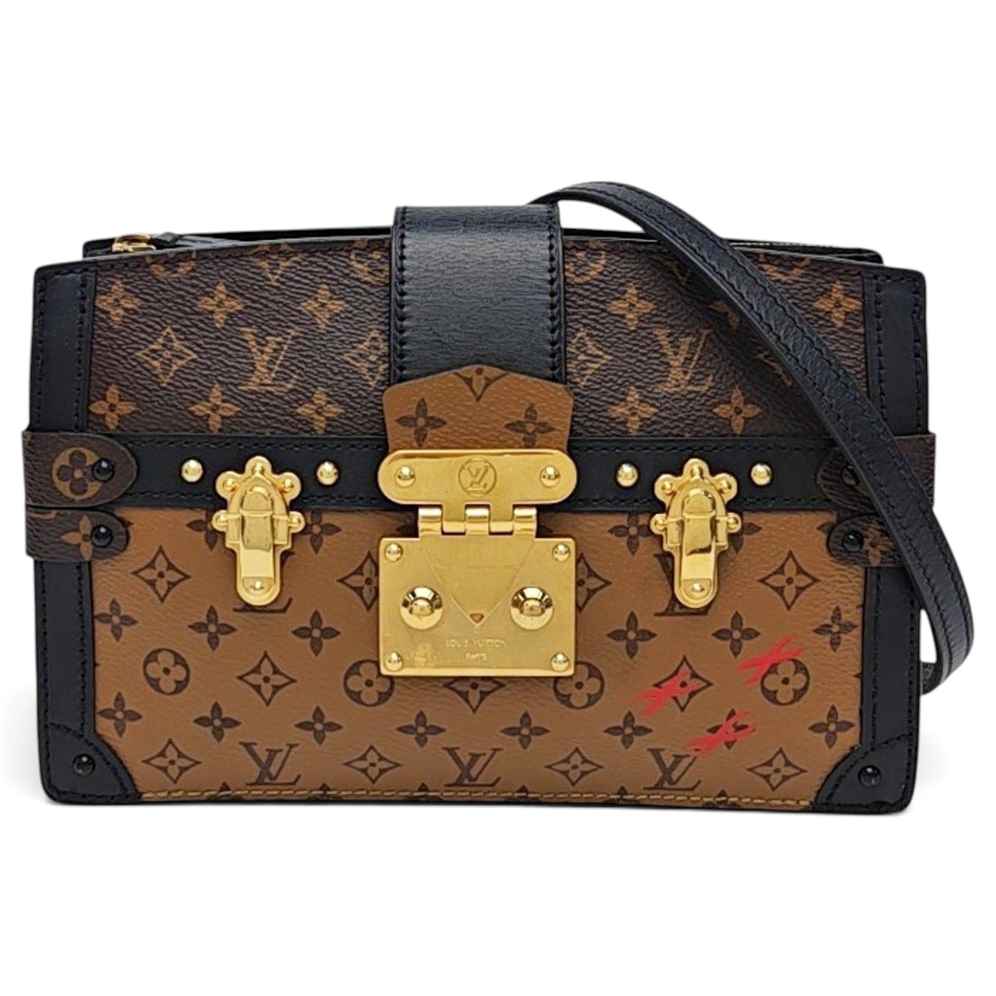 City Trunk leather handbag