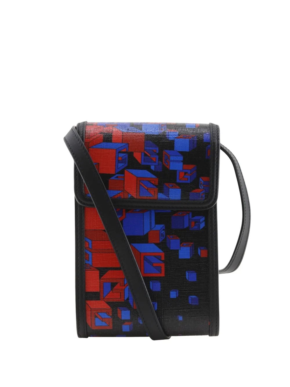 2016-2026 Square G Space Coated Canvas Phone Holder crossbody bag