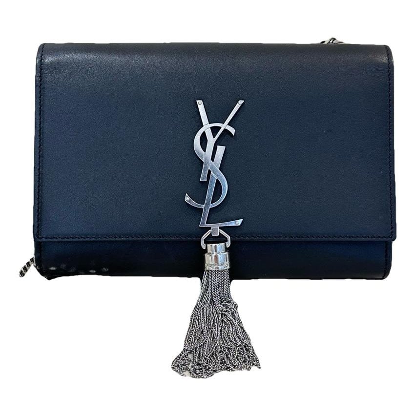 Pompom Kate leather crossbody bag