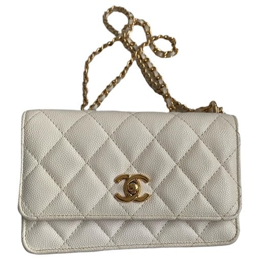 Wallet On Chain Timeless/Classique leather crossbody bag